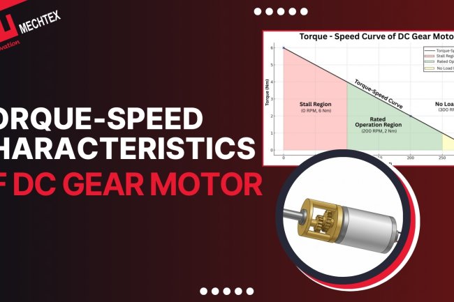 Torque-Speed Characteristics of DC Gear Motors: A Complete Analysis
