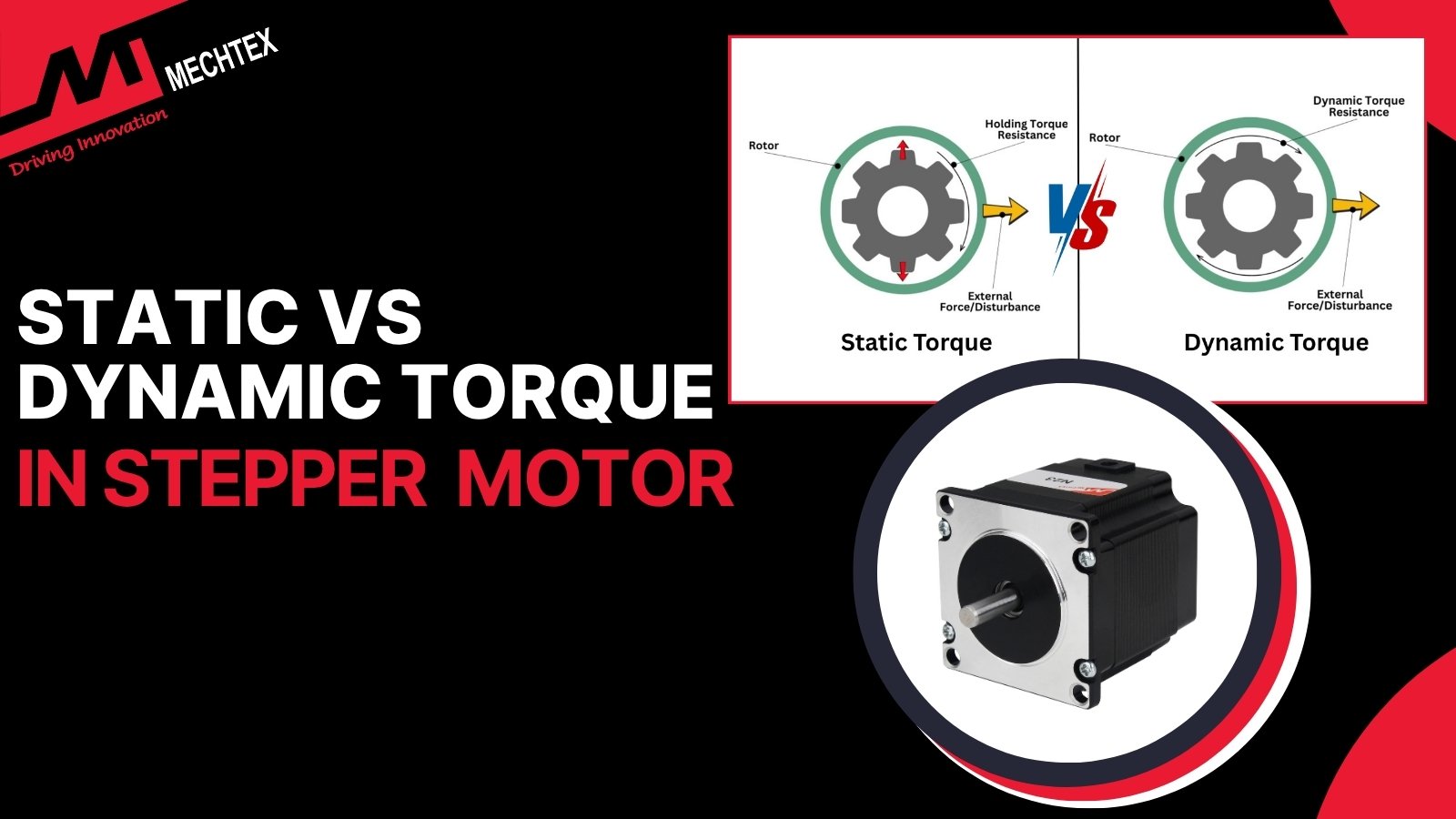 Static Torque vs. Dynamic Torque in Stepper Motors