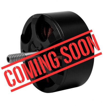 UAV BLDC motor showing exposed copper coils inside black circular housing