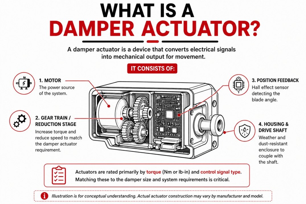 What Is a Damper Actuator